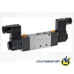 شیر برقی پنوماتیک EMC مدل 5/3 دو بوبین سایز 1/4، 3/8 و 1/2 اینچ - خرید از ویونا صنعت