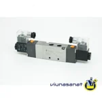 شیر برقی پنوماتیک EMC مدل 5/2 دو بوبین - سایز 1/8، 1/4، 3/8 و 1/2 اینچ - مناسب اتوماسیون صنعتی - ویونا صنعت
