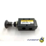 شیر ژیانی (قارچی) پنوماتیک EMC مدل L321-06 سایز 1/8 با بدنه آلومینیومی و عملکرد سه‌حالته​