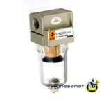 فیلتر پنوماتیک EMC طرح SMC مدل EF2000 تا EF5000 در سایزهای 1/4 تا 1 اینچ - حذف رطوبت و ذرات هوا - ویونا صنعت
