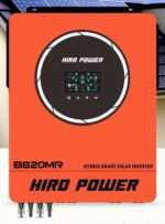 سانورتر خورشیدی هیرو پاور Hiro Power B820MR یک اینورتر هوشمند 8200 وات با راندمان 98٪ است. این دستگاه قابلیت کارکرد در حالت On-Grid و Off-Grid را دارد و با داشتن دو خروجی مستقل (Main و Second Load) مدیریت هوشمند مصرف انرژی را ممکن می‌سازد. عرضه توسط ویونا صنعت – نماینده رسمی هیرو پاور در ایران.